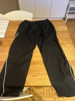 Vintage black reebok trackpants