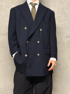 Vintage Double Breasted Wool Blazer Burberry’s