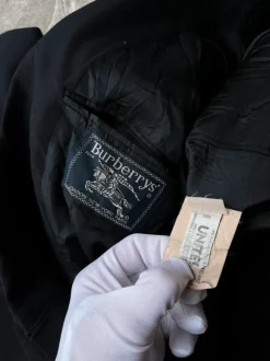 Vintage Double Breasted Wool Blazer Burberry’s