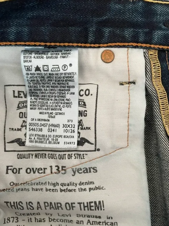 Vintage levis 505