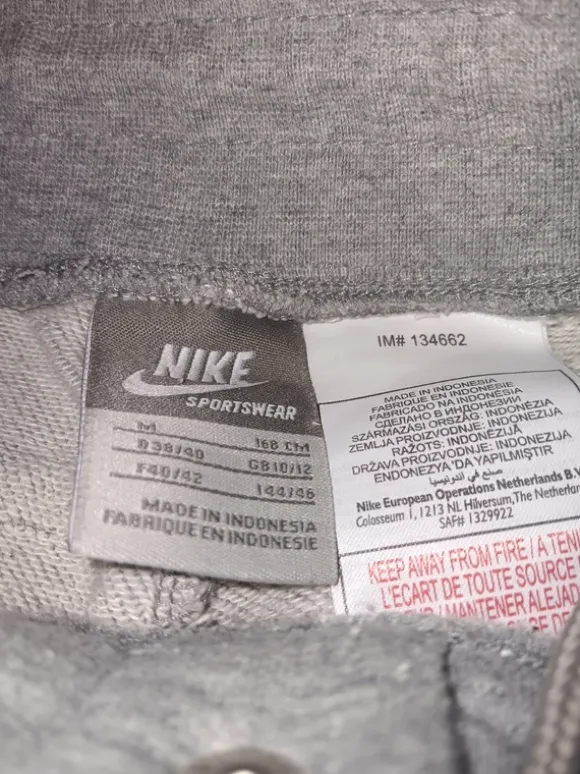 Vintage Nike college housut