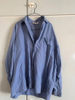 Vintage pellavakauluspaita