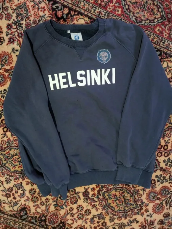 Vintage retro jalkapallo futus football shrit helsinki hjk 90s 2000s