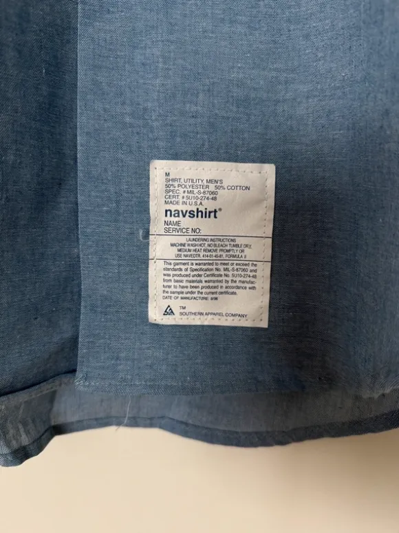 Vintage USA Navy kauluspaita