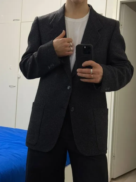 Vintage Wool German Blazer x Woolmark