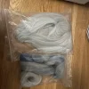 Weiss Rwby/ light gray and blue wig