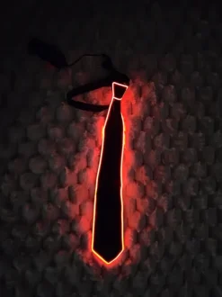 Świecący krawat na baterie wyprzedaż