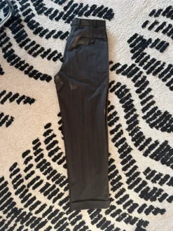 Wool blend suit trousers